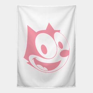 Pink Cat Tapestry