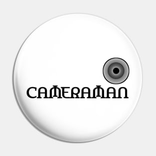 Cameraman Pin