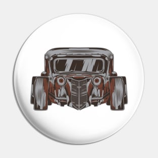 Rusted Hot Rod Pin