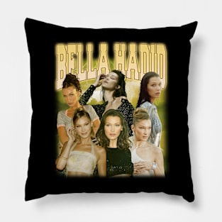 RETRO VINTAGE BELLA HADID BOOTLEG STYLE Pillow