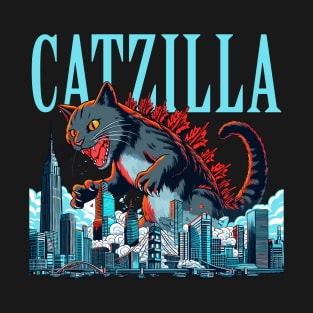 Catzilla king of the monsters T-Shirt