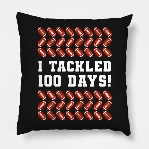 100 Days Smarter I Tackled Pillow by Zakzouk-store