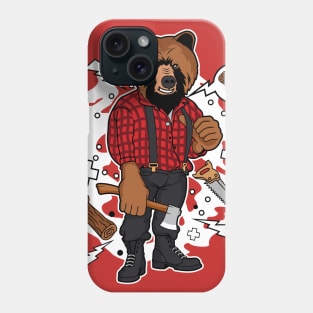 Lumber Bear Phone Case