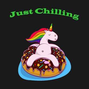 just chilling unicorn T-Shirt