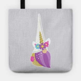 Unicorn Gnome, Garden Gnome, Cute Gnome, Hat Tote