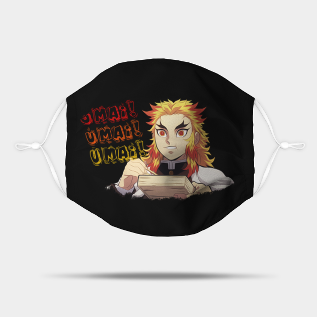 Rengoku Umai Rengoku Mask Teepublic