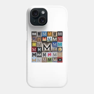 Nick's Type Art: M Phone Case