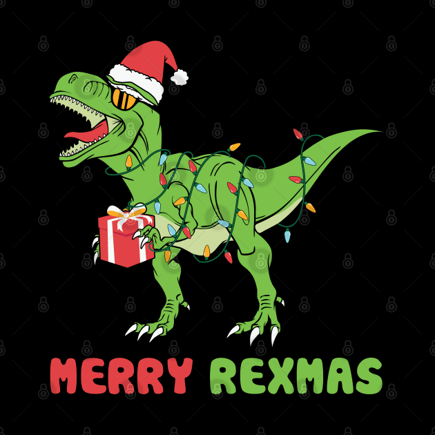 Merry Rexmas by MZeeDesigns