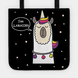 Funny Llamacorn - Funny Cute Llama Unicorn Tote