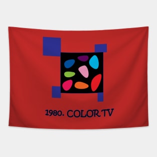 1980. Color TV Tapestry