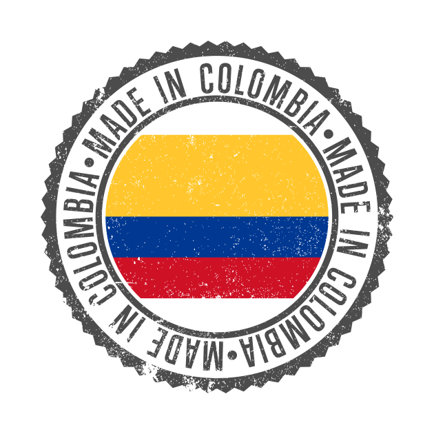 Made in Colombia - vintage design by verde