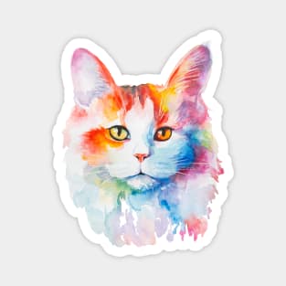 Turkish Van Cat Magnet