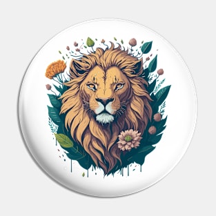 Lion's Regal Roar Pin