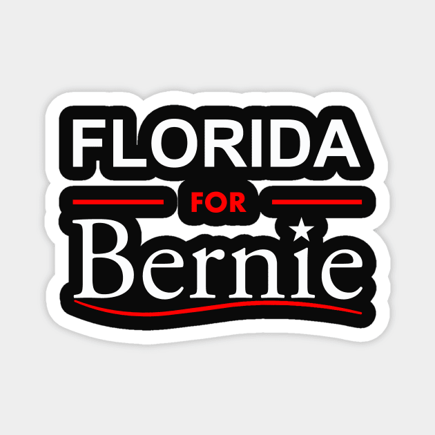 Florida for Bernie Magnet by ESDesign