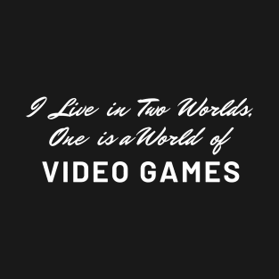 World Of Video Games tee cool gamer T-Shirt