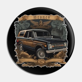 Bronco Car Pin