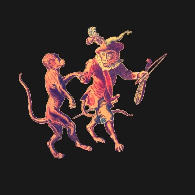 Dancing monkeys by NightvisionDesign