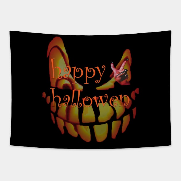 happy halloween Tapestry by Morox00