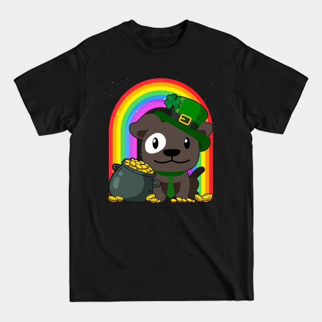 Discover French Bulldog Rainbow Irish Clover St Patrick Day Dog Gift print - French Bulldog - T-Shirt