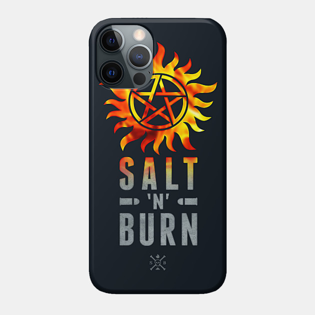 Salt 'n' Burn - Supernatural - Phone Case