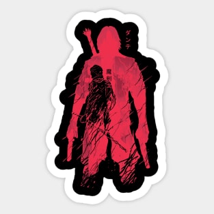 Dante - Devil May Cry - Lady Dante Sticker for Sale by Splatter