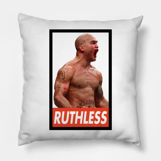 Ruthless Robbie Lawler Pillow by MMAMerch