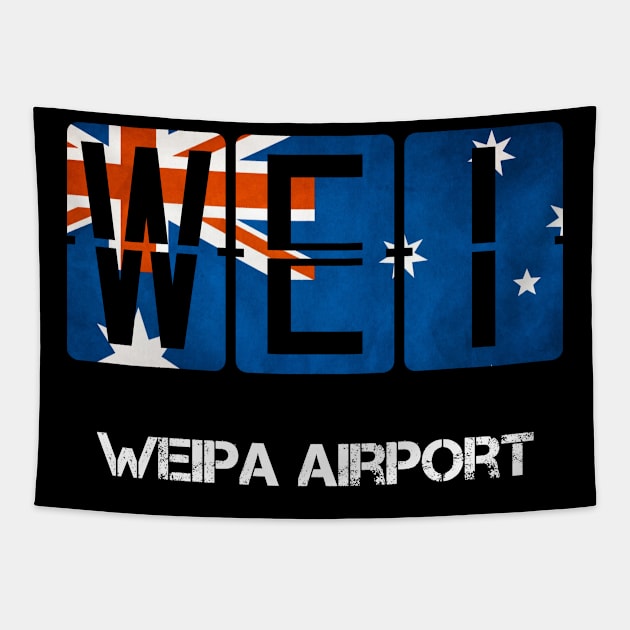 WEI Weipa Airport code Tapestry by Storeology