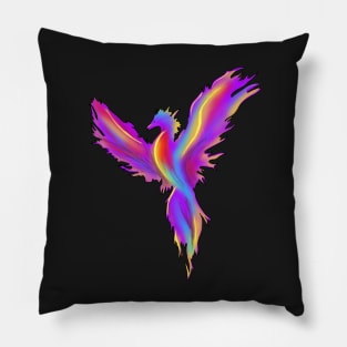 Purple New phoenix Pillow