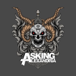 Skull band (Asking alexandria) T-Shirt