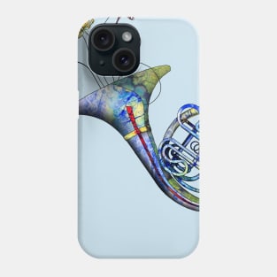 French horn Phone Case