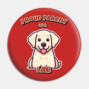 Labrador Cute Pin