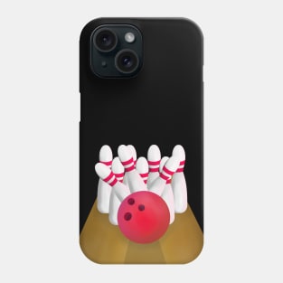 Tenpin bowling Alley Phone Case