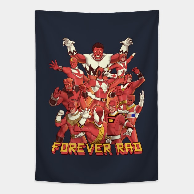 Forever Rad Tapestry by Batang 90s Art