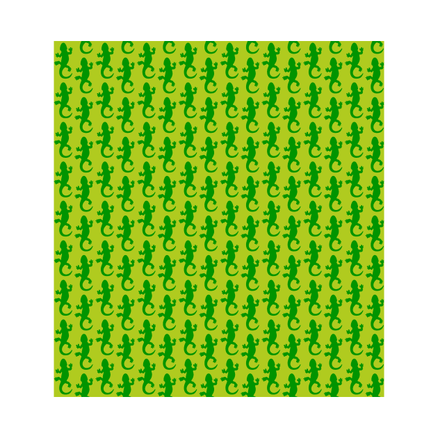 Lizard Green Multiple Pattern by XOOXOO