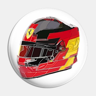 Carlos Helmet 2023 Pin