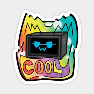 FNF hex emoji Cool Magnet