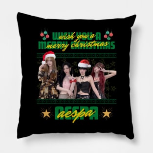 aespa Wish You a Merry Christmas Pillow