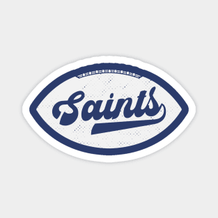 Retro Saints Football Magnet