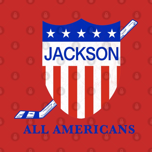 Defunct Jackson All-Americans Hockey by LocalZonly