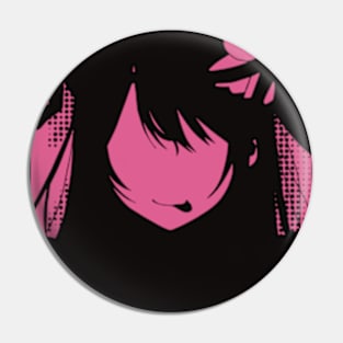 Oshi no Ko or My Star All Anime MC : Ai Hoshino in Awesome Minimalist Vintage Pop Art Design Pin