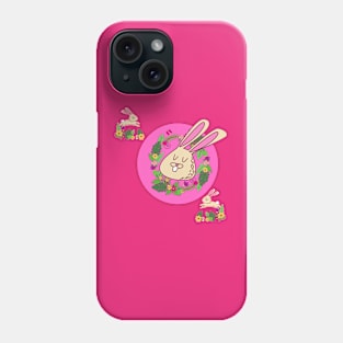 Cute Pink Bunnies Phone Case