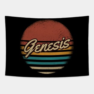 Genesis Retro Style Tapestry