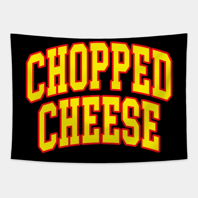 Chopped Cheese Tapestry by artnessbyjustinbrown