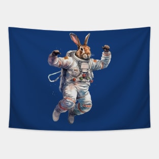 A Great Space Rabbit Tapestry