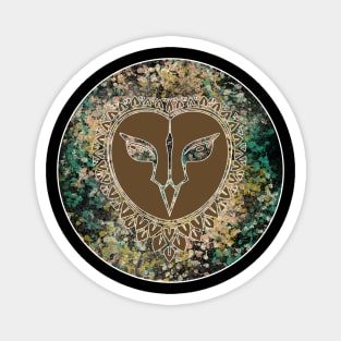 Great owl owl bird t-shirt Magnet