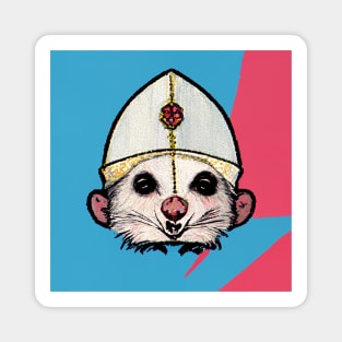 Opossum The Pope! Magnet