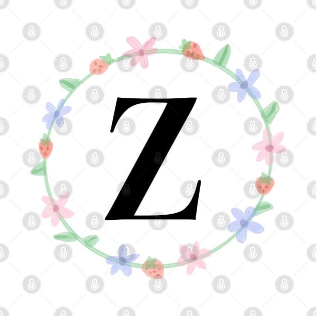 “Z” initial by artoftilly