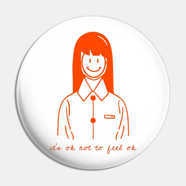 It's OK Not To Feel OK - Female Mental Health Matters - Help to rise the awareness. Pin by Ken Adams Store