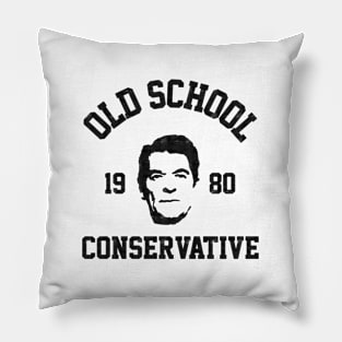 Old School Conservative - Republican Pillow