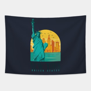 New York city awesome design Tapestry